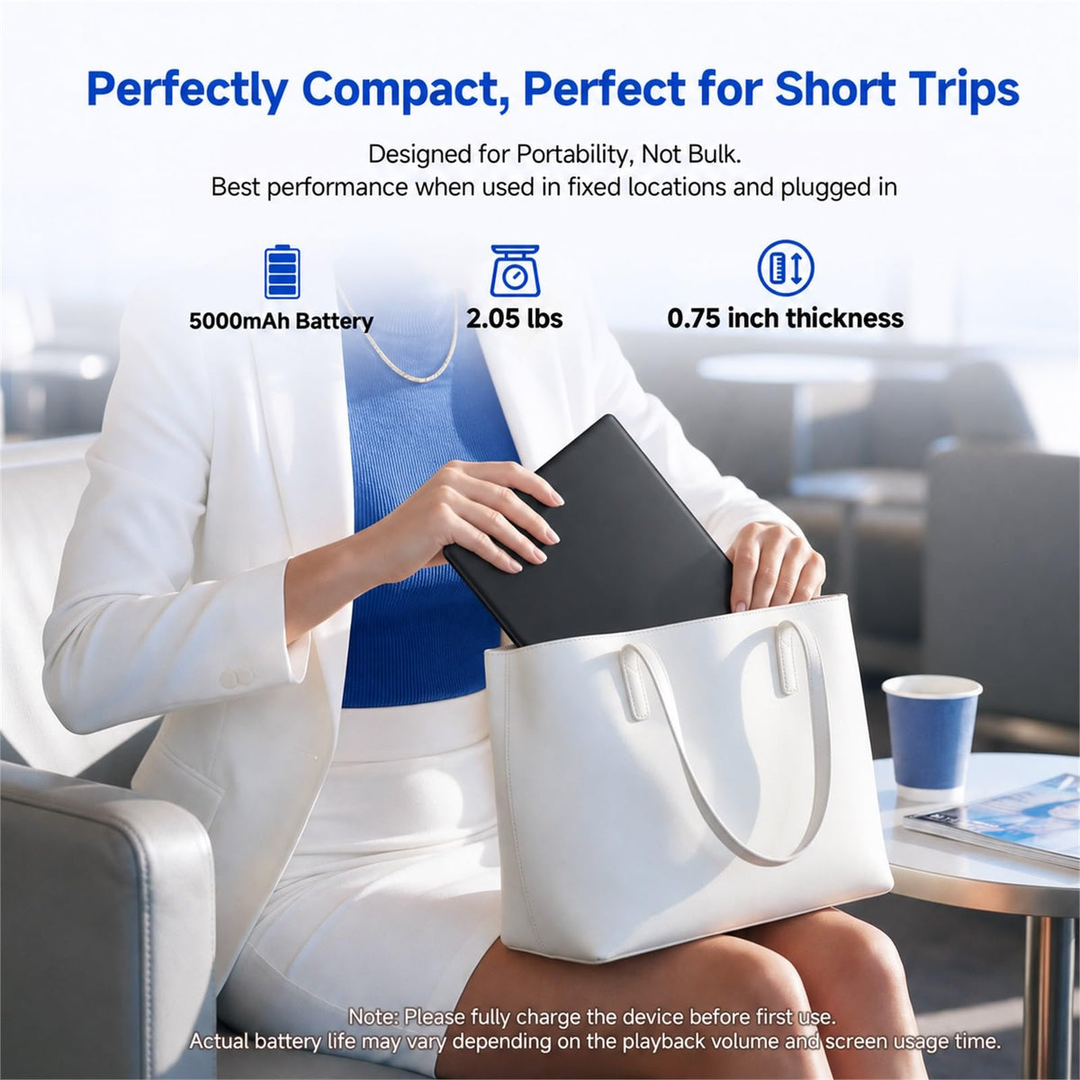 10.1 Inch Mini Netbook, Quad-Core Processor Laptop Computer, 2GB Memory 64GB Storage Android 12 Portable Notebook Built-in Webcam, WiFi & Bluetooth Keyboard & Mouse for Home Schooling & Office Work