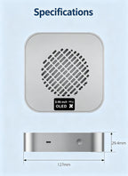 30W OLED Semi-Cooler for Mac Studio & M4 Mac mini