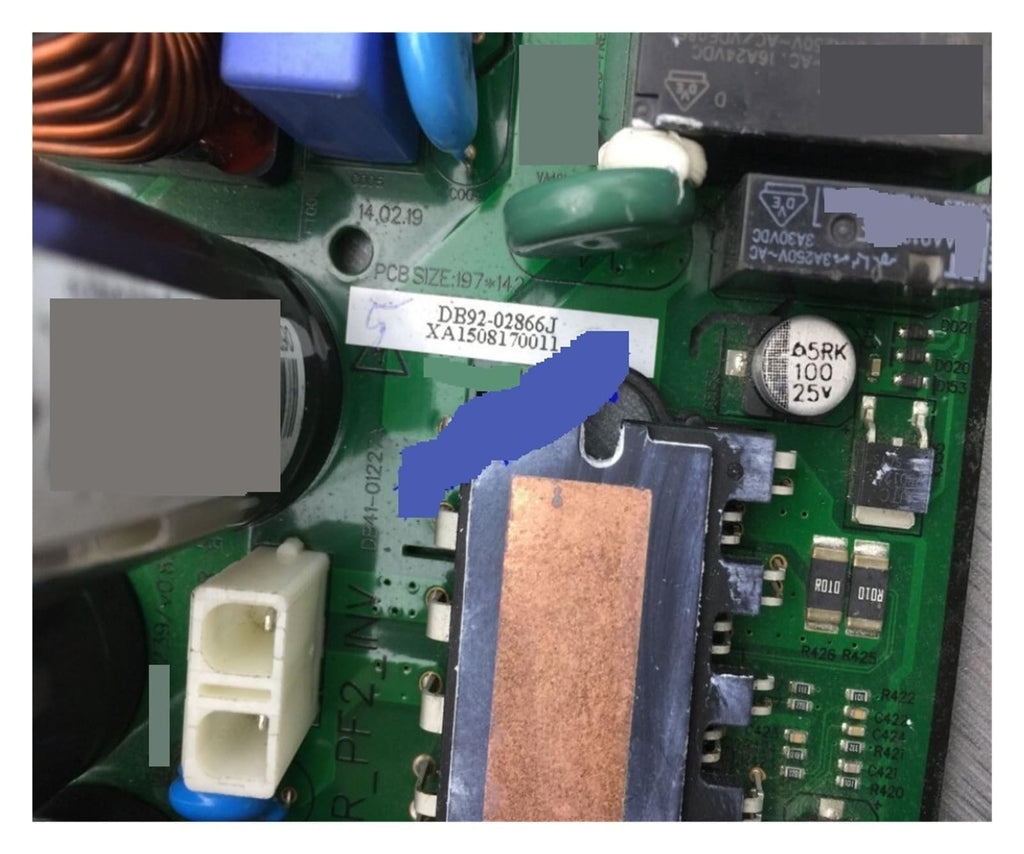Compatible for External Computer Board DB92-02866A DB92-02866C DB92-02866D/F/H/J/E/L DB41-01227A(DB92-02866J)(Db92-02866l)