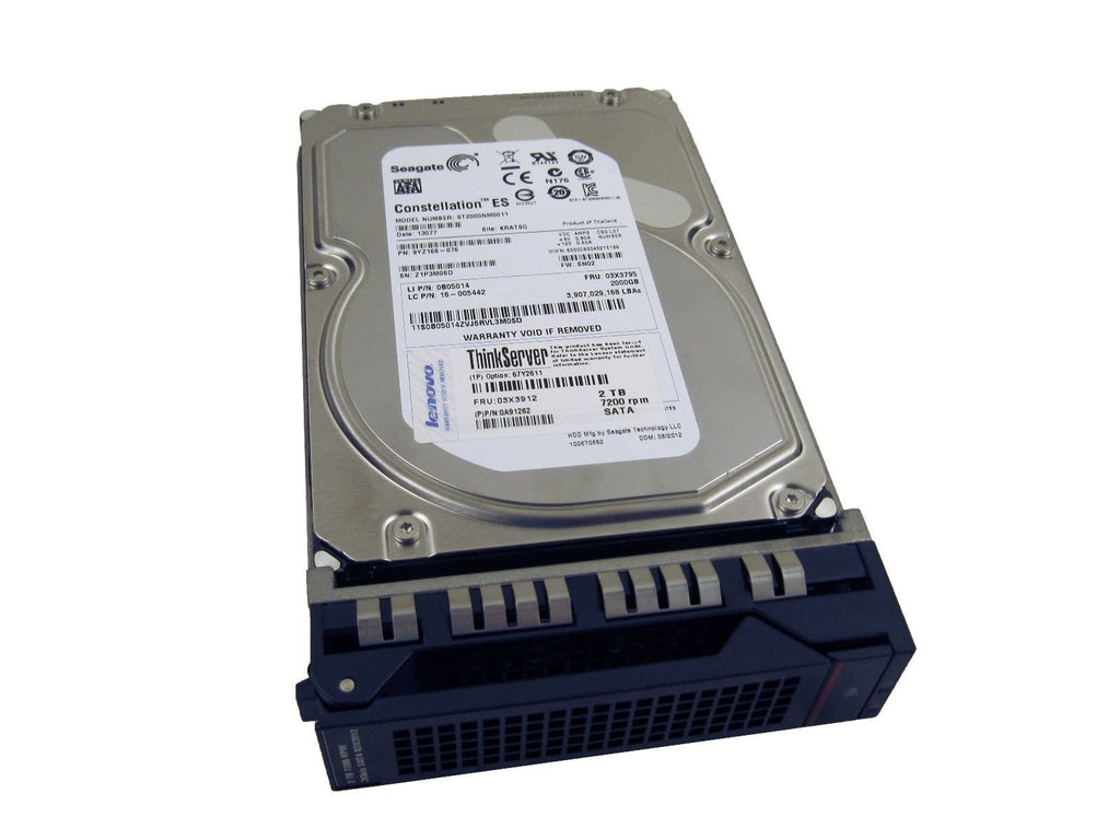 Seagate Constellation ES 500 GB 7200RPM SATA 6Gb/s 64MB Cache 3.5 Inch Internal Bare Drive (ST500NM0011)