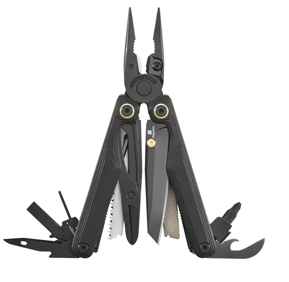 LEATHERMAN Wave Alpha 16-in-1, MagnaCut Blade, G10 Handles, Obsidian