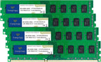 Timetec 80GB KIT(10x8GB) DDR3 1600MHz (DDR3-1600) PC3-12800 (PC3-12800U) Non-ECC Unbuffered 1.5V CL11 2Rx8 Dual Rank 240 Pin UDIMM Desktop PC Computer Memory RAM(SDRAM) Module Upgrade