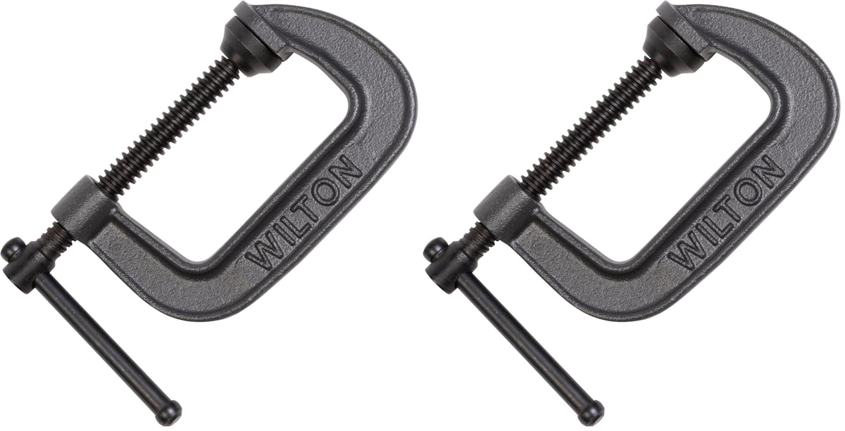 Wilton C-Clamp, 14" Opening, 3-3/4" Throat, 2850 Lbs. Clamping Force (Model 540A-14) (Pack of 2)
