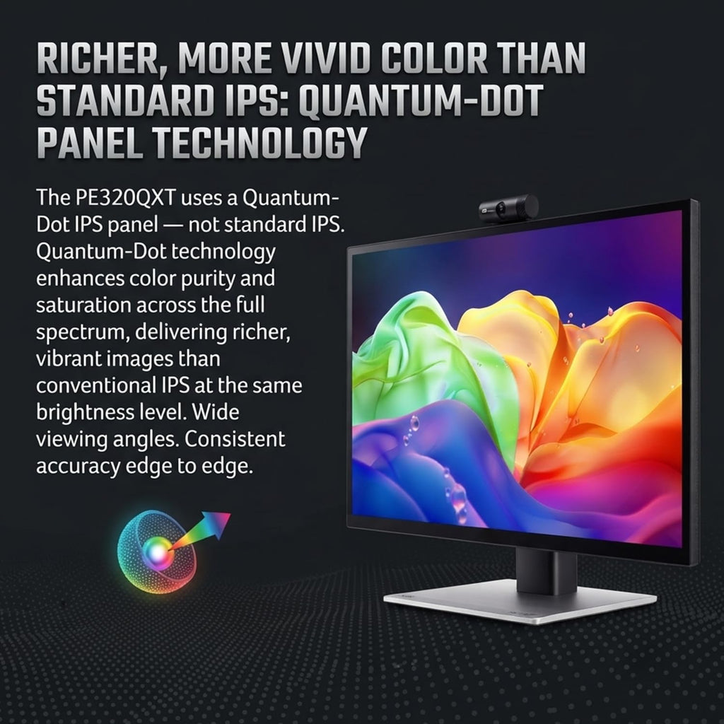 Acer ProDesigner PE320QXT bmiiphcuzx 31.5" 6K Touch Monitor, QD-IPS