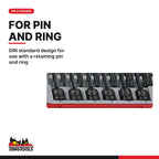 Teng Tools 1/2 Inch Drive TX Impact Socket Set 12 Piece DIN - TT9212TX