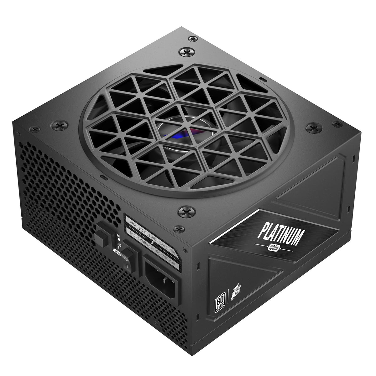 1ST PLAYER NGDP-GLD-1000W PSU Fully Modular PC ATX Power Supply-Computer Power Supplies,80 Plus Gold/PPLP Platinum,ATX 3.1/PCI-E 5.1/Silent FDB Fan with Zero RPM (White)