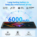 Android Tablet 10.1 inch with Octa-Core Processor, 36GBRAM+128GB Storage