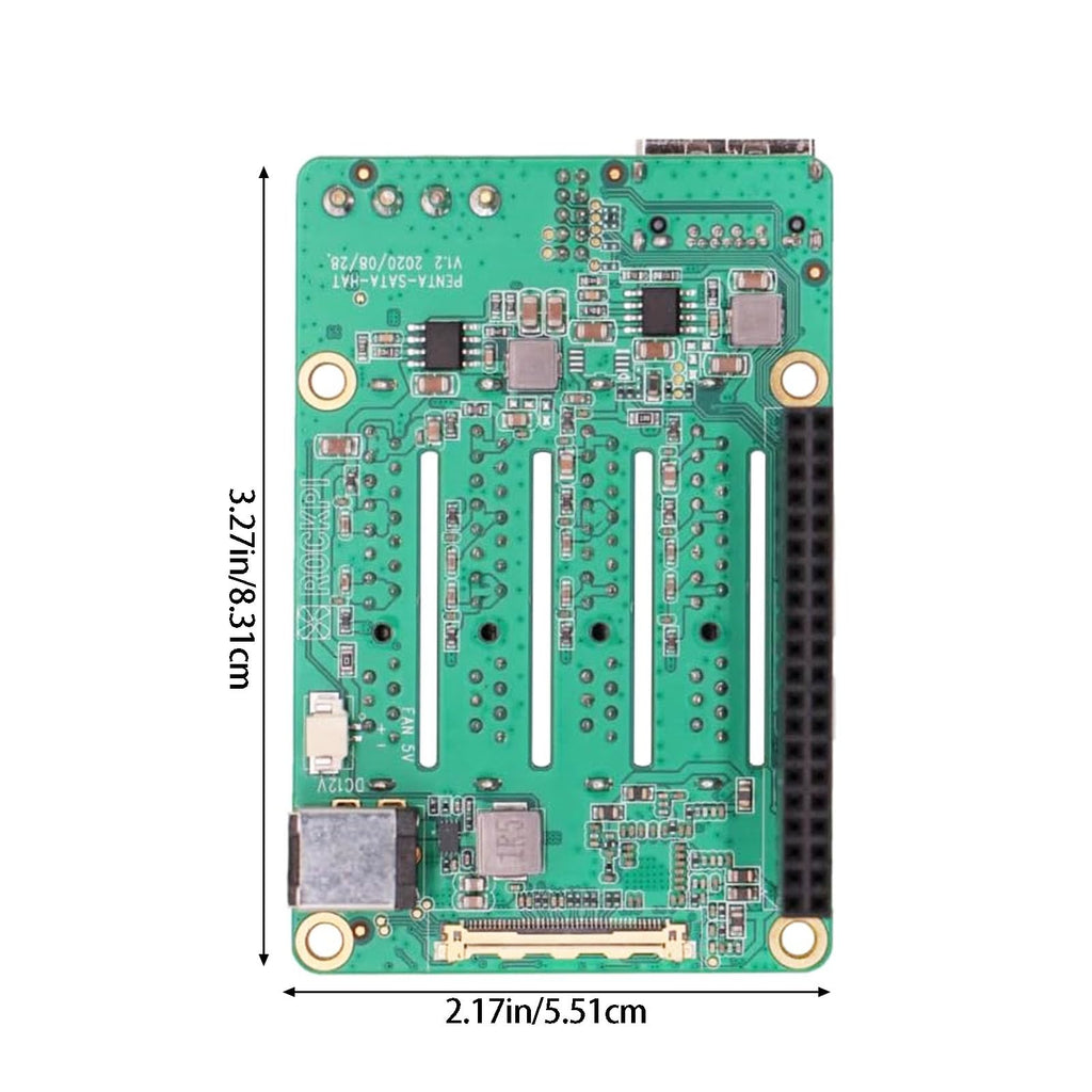 Storage Expansion Board with 12V Direct Current Power Input