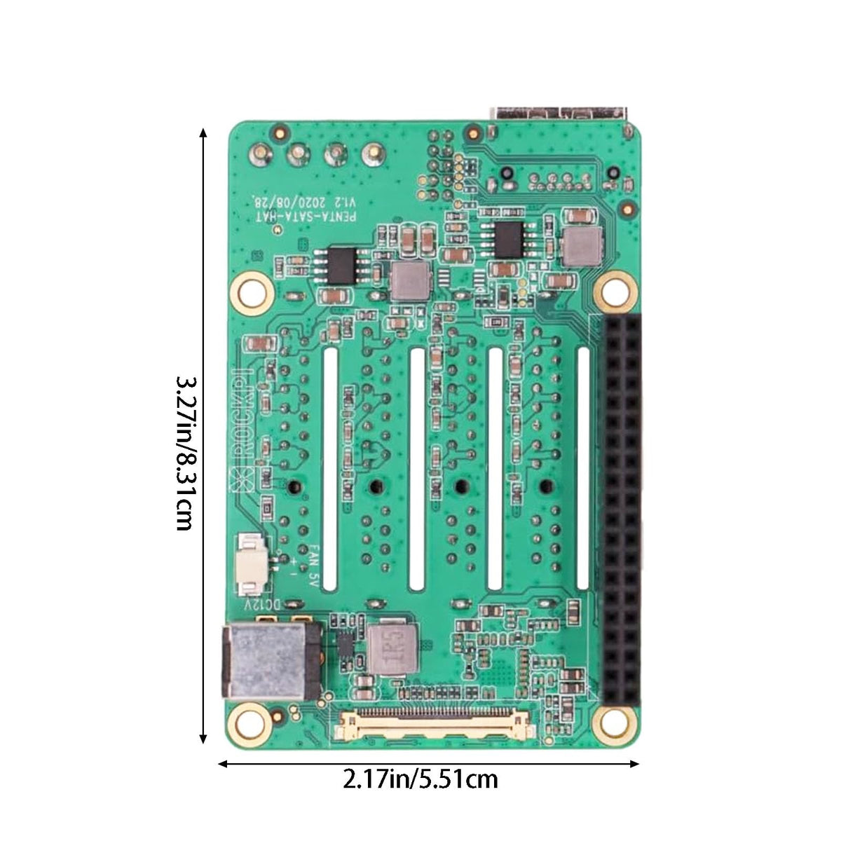 Storage Expansion Board with 12V Direct Current Power Input