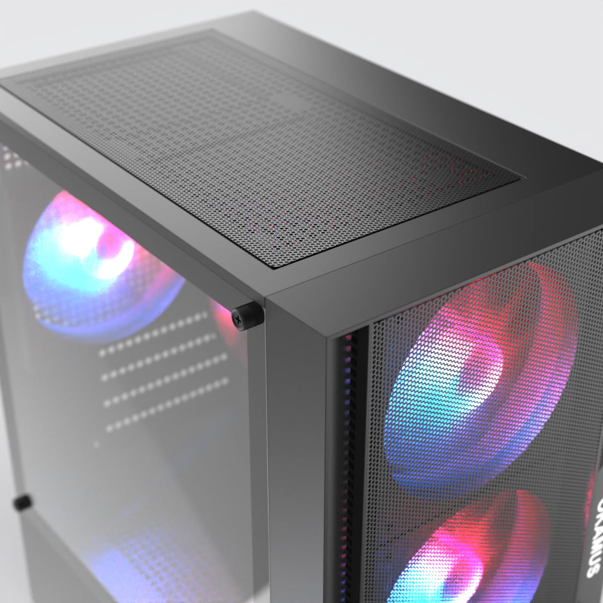 Prebuilt Desktop Computer, i7 CPU Up to 3.9GHz, Integrated Graphics Only Tower PC, 16GB RAM, 256GB M.2 SSD, RGB Fans x4,Win11 Home, WiFi 6+BT5.3, 400W PSU