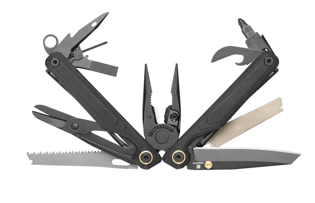 LEATHERMAN Wave Alpha 16-in-1, MagnaCut Blade, G10 Handles, Obsidian
