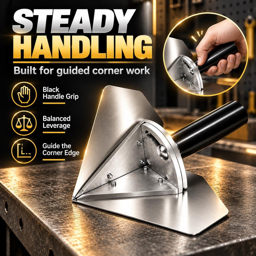 Stainless Steel Internal Corner Finishing Trowel, Inside Corners Scraper