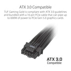 ASUS TUF Gaming 1200W Gold (1200 Watt, ATX 3.1 Compatible Fully Modular Power Supply, 80+ Certified, Military-Grade Components, Dual Ball Bearing, Axial-tech Fan, PCB Coating, 10 Year Warranty)