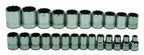 Williams WSS-23RC 23-Piece 1/2-Inch Drive Shallow 12 Point Socket Set