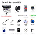 ELECROW CrowPi Case Kit for Raspberry Pi 5, 9-Inch Display