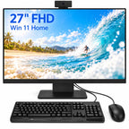 24" FHD All in One Desktop Computer, i5 CPU Up to 3.2 GHz,8GB RAM 256GB SSD