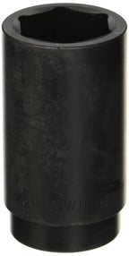 Williams JHWWS-1419RC SUPERTORQUE 19-Piece 1/2-Inch Drive SAE Deep Impact 6 Point Socket Set, Black Industrial Finish, Designed for Maximum Engagement on 6-Point Fasteners