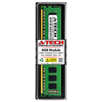 A-Tech Server 32GB Kit (4 x 8GB) 2Rx8 PC3L-12800E DDR3 1600MHz ECC Unbuffered UDIMM 240-Pin Dual Rank DIMM 1.35V Workstation Server Memory RAM Upgrade Stick Modules (A-Tech Enterprise Series)