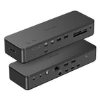 Kensington EQ Pro Thunderbolt™ 5 Dock Designed for MacBook, Optimized for M-Series Pro/Max Models, 140W PD, 80Gbps Data Transfer, Built-in and Lockable PCle M.2 SSD Slot for Quick Storage K33612NA
