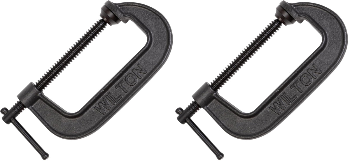 Wilton C-Clamp, 14" Opening, 3-3/4" Throat, 2850 Lbs. Clamping Force (Model 540A-14) (Pack of 2)