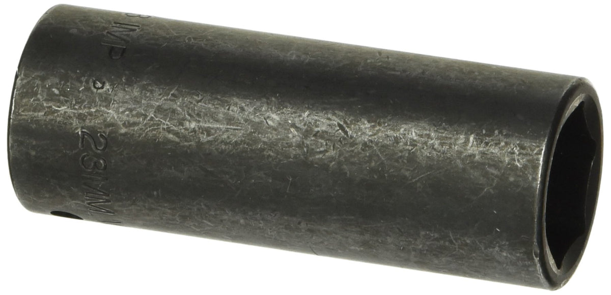 Williams JHWWS-1419RC SUPERTORQUE 19-Piece 1/2-Inch Drive SAE Deep Impact 6 Point Socket Set, Black Industrial Finish, Designed for Maximum Engagement on 6-Point Fasteners