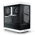 Hyte Y40 Modern Aesthetic Panoramic Tempered Glass Mid-Tower ATX Computer Gaming Case with PCIE 4.0 Riser Cable Included, Red (CS-HYTE-Y40-BR)