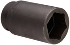 Williams JHWWS-1419RC SUPERTORQUE 19-Piece 1/2-Inch Drive SAE Deep Impact 6 Point Socket Set, Black Industrial Finish, Designed for Maximum Engagement on 6-Point Fasteners