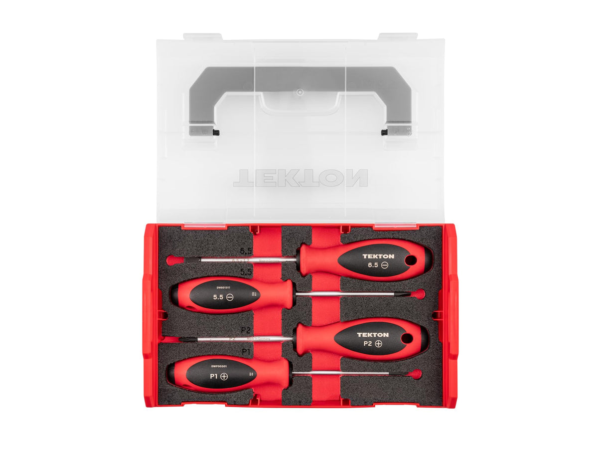 TEKTON Phillips and Slotted Screwdriver Set, 26-Piece | DWZ90009