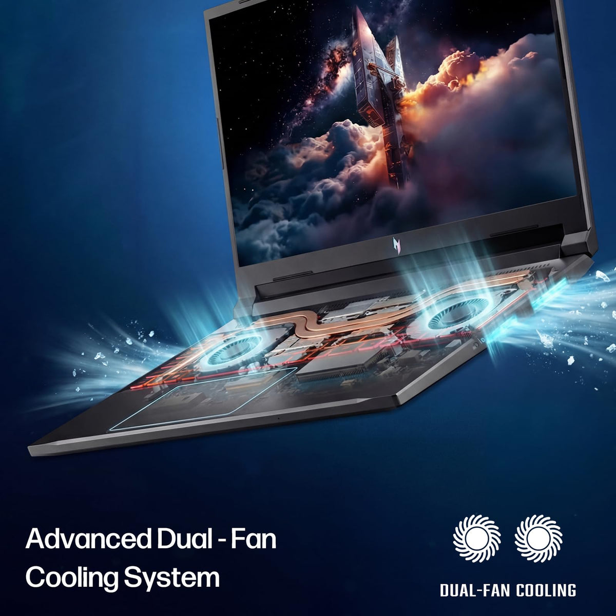 Acer Nitro V16 Gaming Laptop, 16" WQXGA LED 180Hz (100% sRGB), AMD Ryzen 7 260, 32GB DDR5 2TB Gen4 SSD, GeForce RTX 5070 DLSS4, Backlit Keyboard, RJ 45, SD Card Slot, WiFi 6E, Win 11 with Accessory