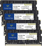 Timetec Elite 32GB KIT (2x16GB) DDR4 2666MHz (PC4-2666V) PC4-21300 SODIMM Laptop RAM – 260-Pin 1.2V CL19 Non-ECC Unbuffered Memory Module for Laptop, Notebook, Mini PC, All-in-One