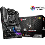MSI MAG B550 Tomahawk Gaming Motherboard (AMD Ryzen 5000 Series, AM4, DDR4, PCIe 4.0, SATA 6Gb/s, M.2, USB 3.2 Gen 2, HDMI/DP, 2.5Gbps LAN, ATX)