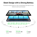 10.1" Touchscreen Tablet PC/Mini Computer with Keyboard & Pen, 12GB RAM 256GB SSD, Core m3 up to 3.4GHz, Win 11 Pro, Office 2024, USB-C, Micro HDMI, BT 5.0, WiFi 5 – Gray