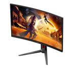 AOC 27 Inch Curved Gaming Monitor FHD 200Hz VA 0.3ms HDR, C27G4H2