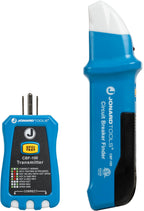 Jonard Tools ACM-1000 Digital Clamp Meter, 1000V/1000A TRMS Multimeter with 42mm Clamp, Non-Contact Voltage Tester, Measures AC/DC Voltage, Current, Continuity, Frequency, Capacitance
