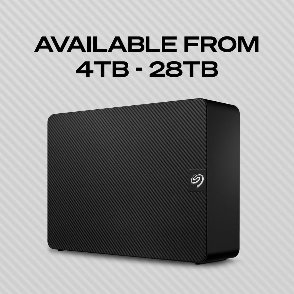 Seagate (STEB6000403) Expansion Desktop 6TB External Hard Drive HDD – USB 3.0 For PC Laptop