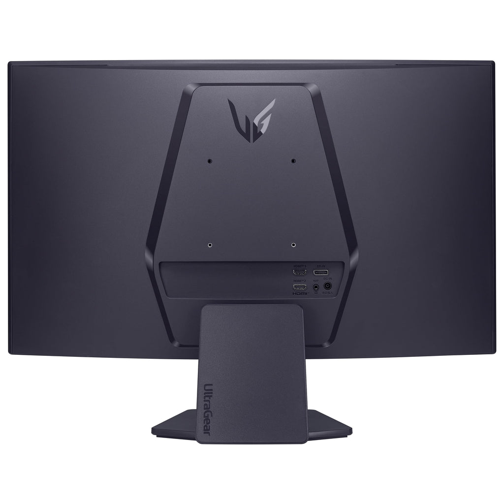 LG 27GS60QC-B Ultragear 27-inch Curved Gaming Monitor QHD (2560x1440) 180Hz 1ms 1000R AMD FreeSync HDR10 HDMIx2 DisplayPort Borderless Design Black Stabilizer DAS Crosshair FPS Counter - Black