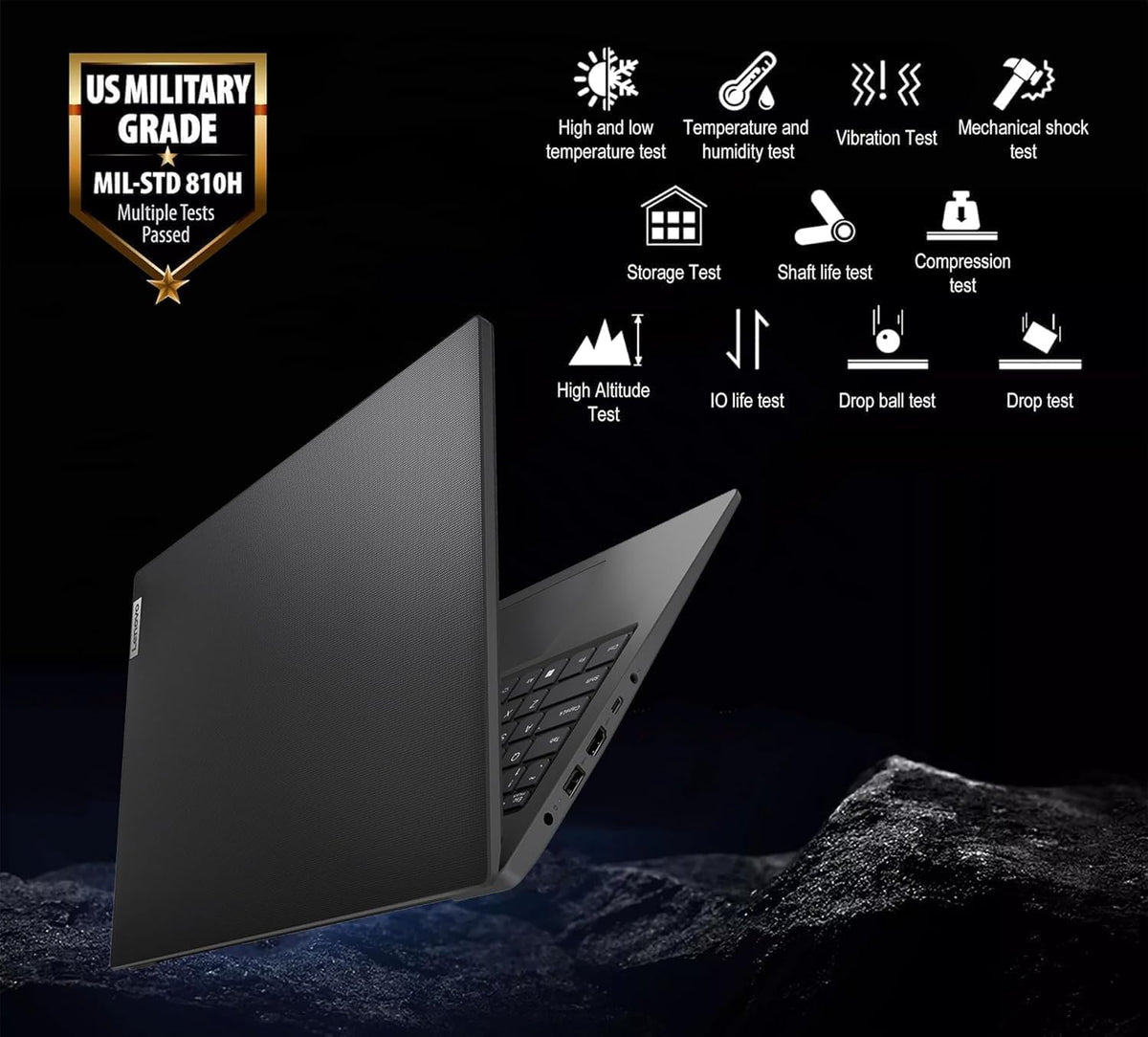 Lenovo V15 G4 Business Laptop, 15.6″ FHD Anti-Glare Display, Intel 8-Core i5-13420H (Beat i7-1355U), 16GB RAM, 256GB SSD, WiFi6, Bluetooth5.2, RJ-45, Windows 11 Home, with 5ave 6-in-1 Accessory Kit