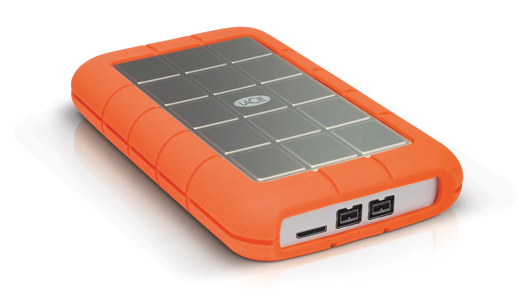 LaCie Rugged Triple 500GB USB 3.0 / Firewire 800 7200rpm Portable Hard Drive (LAC301983)