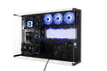 ABK Design - Wall Computer Case - Wall Pc Case - ATX Pc Case - Gaming PC Case - Wall Mount Pc Cases - Gaming Computer - ATX case - Custom Pc Cases - Wall Mount (Wall Computer + Plexiglass, Black)