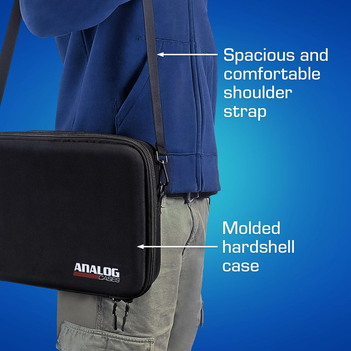Pulse 14" MacBook Pro Protective Travel Case with Accessory Storage