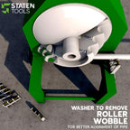00936-2 Conduit Roller Support 1/2 to 1-1/4 In Greenlee