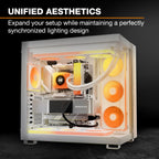 be quiet! Light Wings Pro IO 360mm White Single-Frame Gaming PC Case Fan