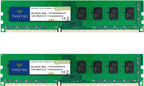 Timetec 80GB KIT(10x8GB) DDR3 1600MHz (DDR3-1600) PC3-12800 (PC3-12800U) Non-ECC Unbuffered 1.5V CL11 2Rx8 Dual Rank 240 Pin UDIMM Desktop PC Computer Memory RAM(SDRAM) Module Upgrade