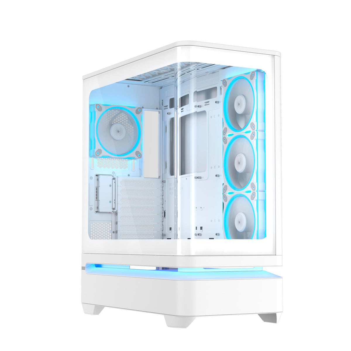 ASUS Prime AP304 ARGB ATX PC Gaming Case Tempered Glass; x4 ARGB Fans