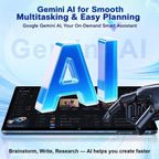 Android 17 Tablet with Keyboard, Octa-Core, Gemini AI+SI, 8000mAh Battery