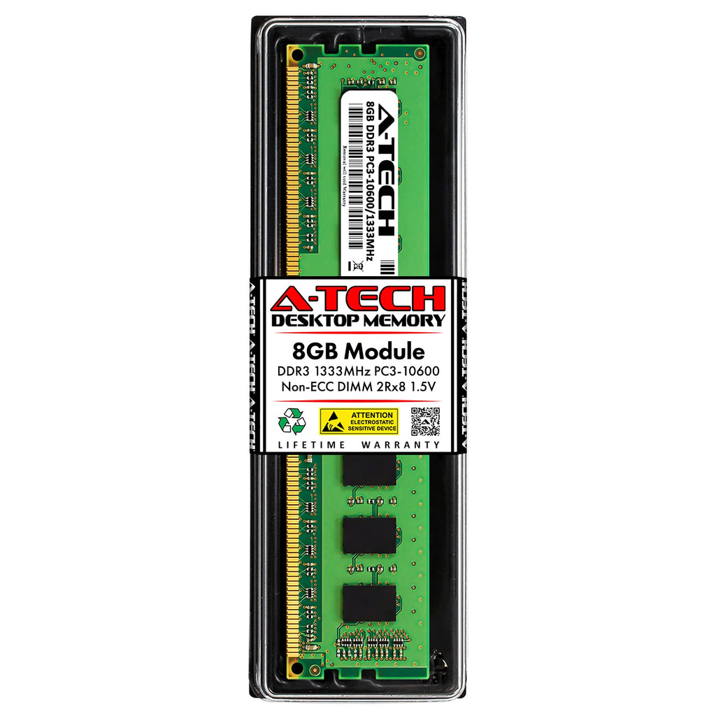 A-Tech 32GB Kit (4x8GB) RAM for Dell OptiPlex 9010, 7010, 990, 790 (SFF/MT/DT) | DDR3 1333 MHz DIMM PC3-10600 UDIMM Memory Upgrade