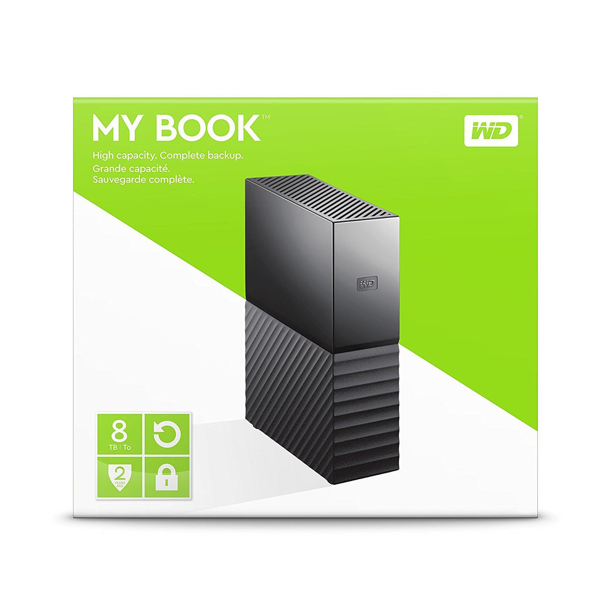 Western Digital 10TB My Book Desktop External Hard Drive, USB 3.0 - Western DigitalBBGB0100HBK-NESN