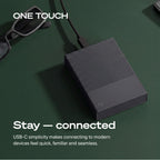 Seagate One Touch 4TB Portable External Hard Drive HDD USB-C