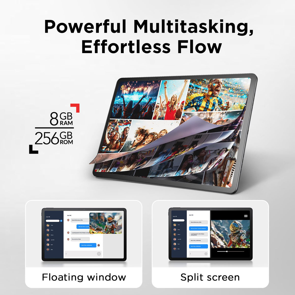 TCL NXTPAPER 14 Android Tablet, 14.3" 2.4K Paper-Like Display, 8+256GB