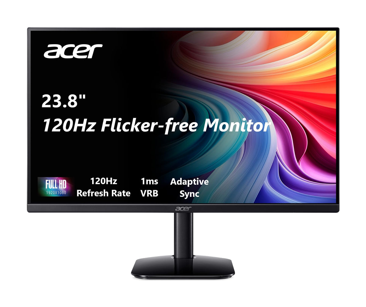 Acer 27in FHD 1920x1080 IPS 144Hz Gaming Office Monitor KB272 P6bi